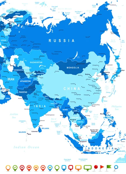 アジア地図ストックベクター ロイヤリティフリーアジア地図イラスト Depositphotos アジア地図ストックベクター ロイヤリティフリーアジア地図イラスト Depositphotos