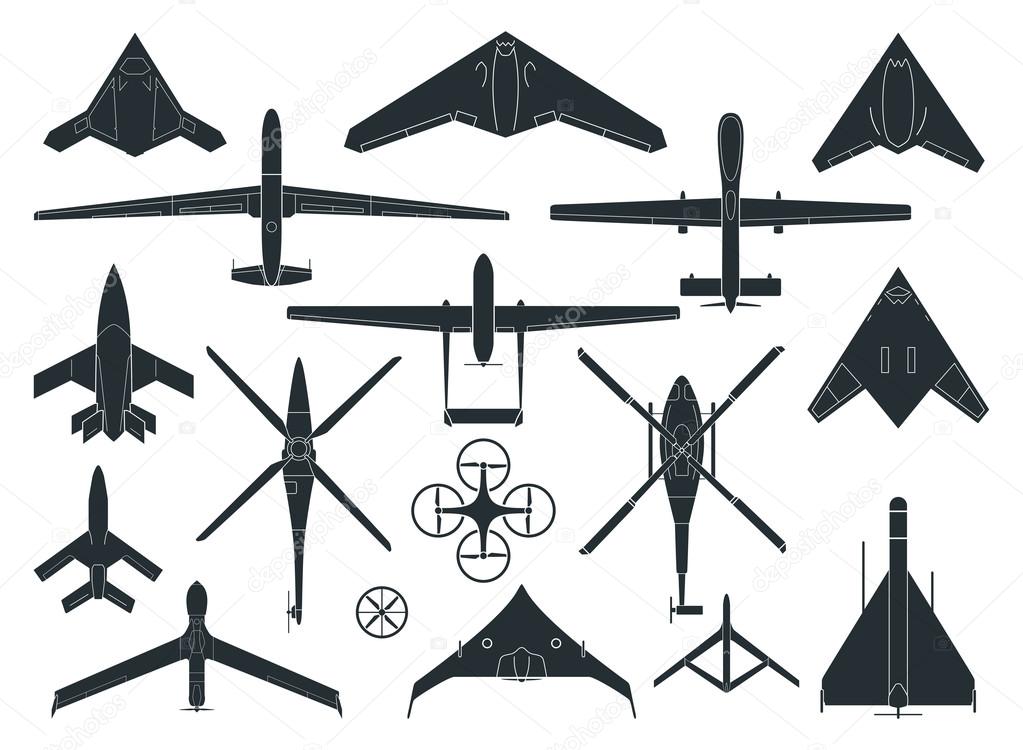Drones - illustration.