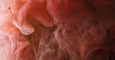 Soyut Renkler Boyayı Döndürüyor ve Patlatıyor