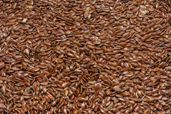 Закрыть Текстуру Льняного Семени — стоковое фото