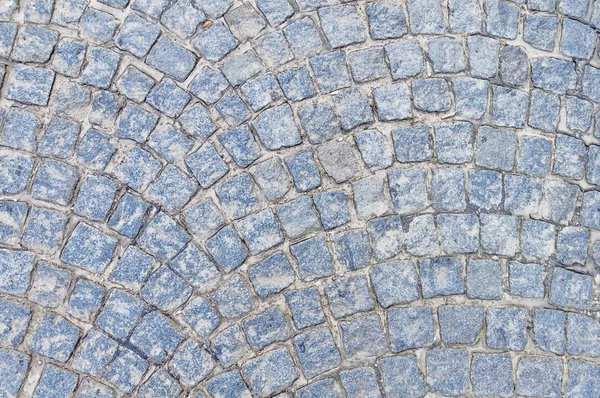 Old cobbled road surface background — Stock Photo, Image