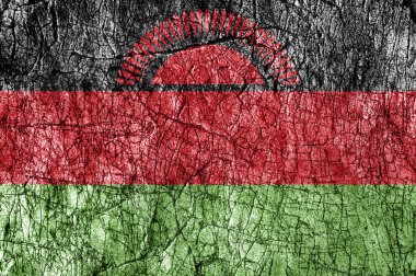 Taş Malavi bayrak boyalı kin