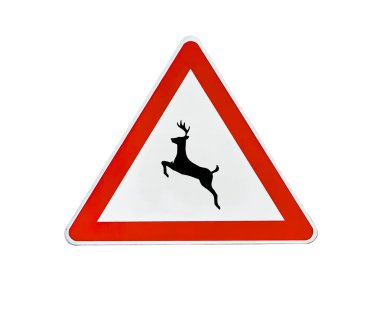 Üçgen yol işareti sevgili dikkat