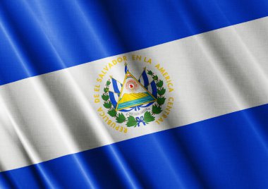 El salvador dalgalanan bayrak kapatın