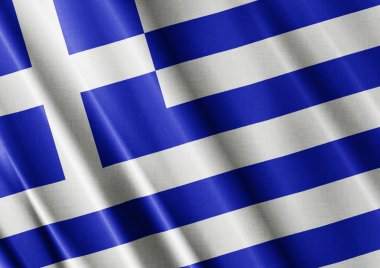 Yunanistan dalgalanan bayrak kapatın