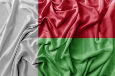 Sallama Madagaskar bayrağı karıştırdı