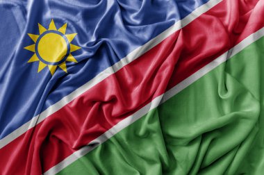 Sallama Namibya bayrak karıştırdı