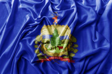 Sallayarak Amerika Birleşik Devletleri Vermont bayrak karıştırdı