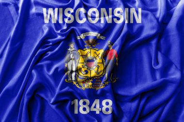 Sallayarak Amerika Birleşik Devletleri Winsconsin bayrak karıştırdı