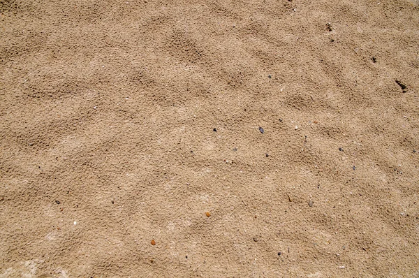 Fechar de padrão de areia de uma praia — Fotografia de Stock