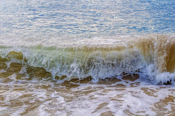 Big wave close background — Stock Photo, Image