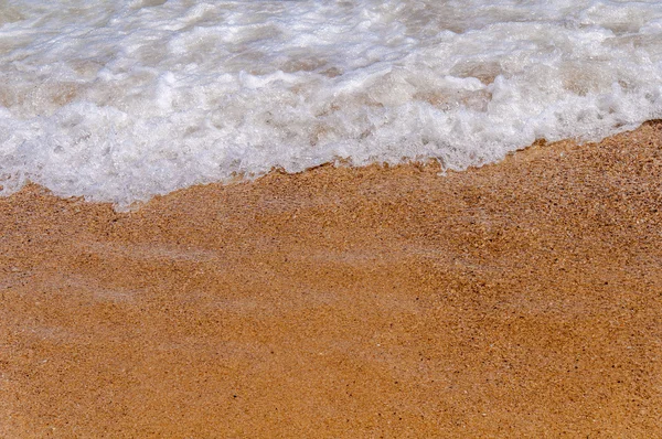 Волна пенный морской фон близко — стоковое фото