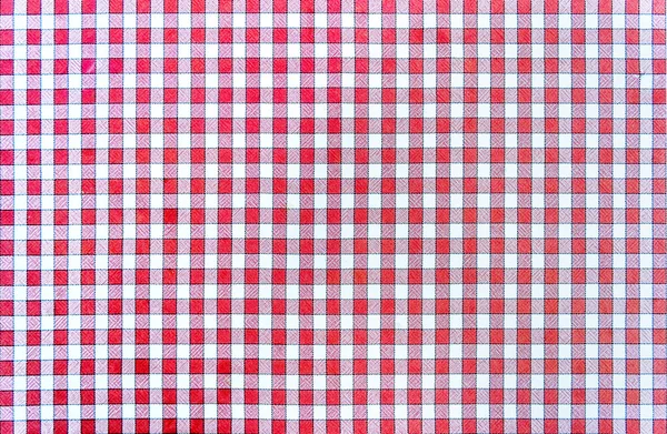 Alegre clásico rústico tradicional patrón de jengibre en rojo y blanco — Foto de Stock