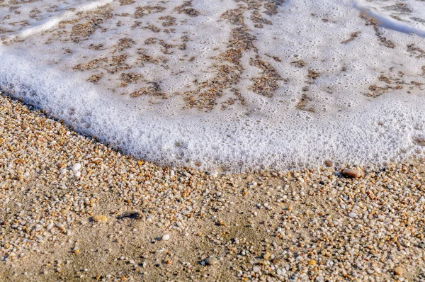 熱帯のビーチの波のレトロなスタイル — ストック写真