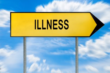 Hastalık işareti sarı sokak kavramı