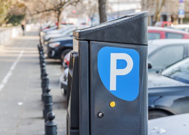 Otopark ile yetkili Park makine 