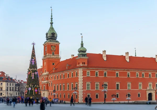 Kraliyet Sarayı eski şehrin Varşova, Polonya — Stok fotoğraf