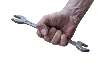 Tamirci el ele tutuş anahtarı aracı