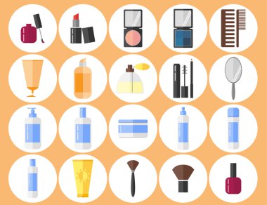 kozmetik Icons set