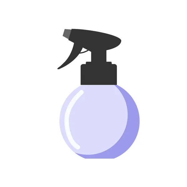 Water spray. Platte pictogram. Het hulpprogramma voor de kapper. — Stockvector