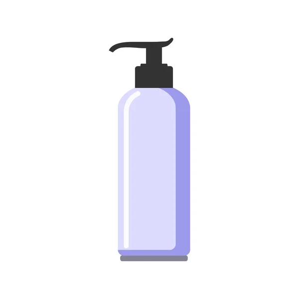 Eine Flasche Shampoo für den Friseursalon. — Stockvektor