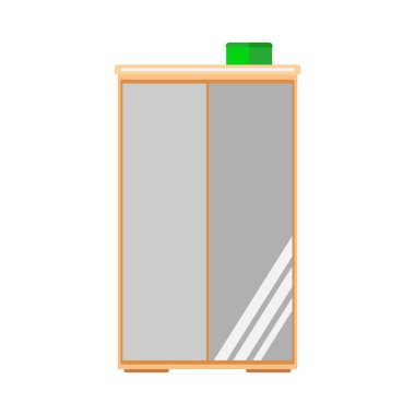 Modern ev içinin vektör illüstrasyonu