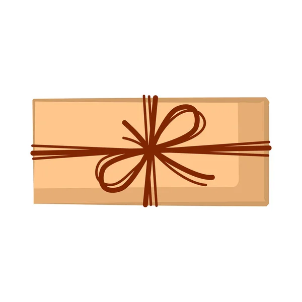 Icono Caja Regalo Vector Ilustración Diseño Gráfico — Archivo Imágenes Vectoriales