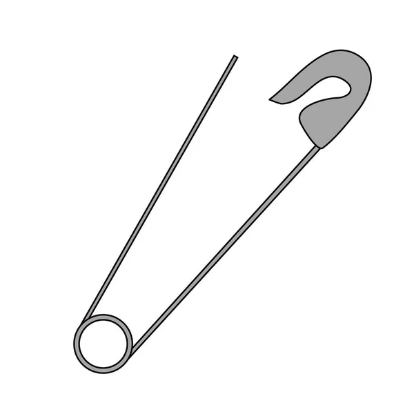 Vektorová Ilustrace Samostatné Šicí Špendlíkové Ikony — Stockový vektor