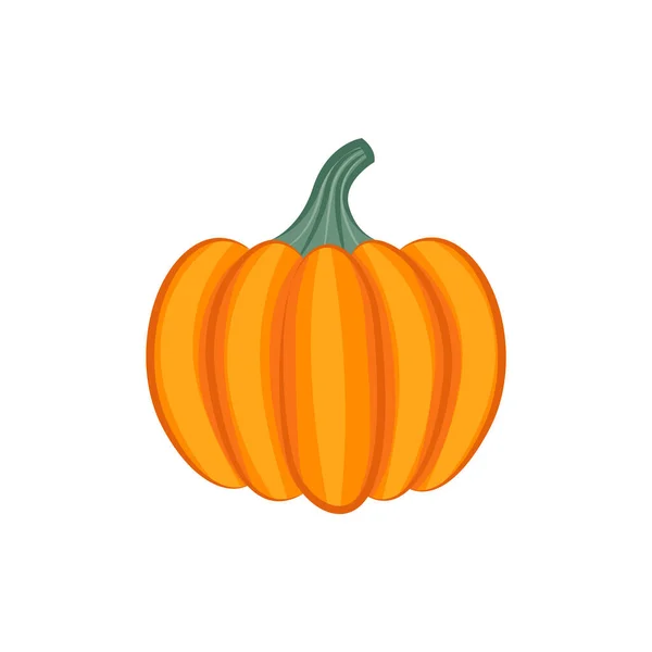 Icono Calabaza Aislado Sobre Fondo Blanco — Vector de stock