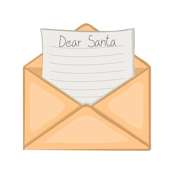 Письмом Санта Клаусу — стоковый вектор