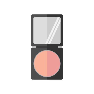 makyaj ve kozmetik izole edilmiş simge tasarımı, vektör illüstrasyon grafiği