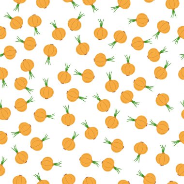 Turuncu soğanlı pürüzsüz desen