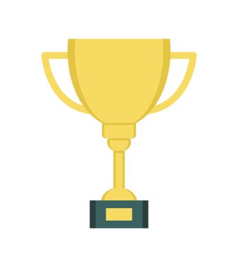 kupa ikonu vektör illüstrasyonu