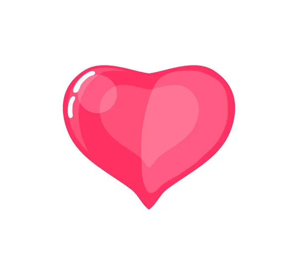 Corazón Forma Vector Ilustración — Vector de stock