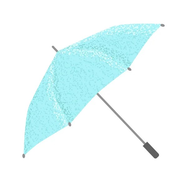 Deštník Izolované Bílém Pozadí — Stockový vektor