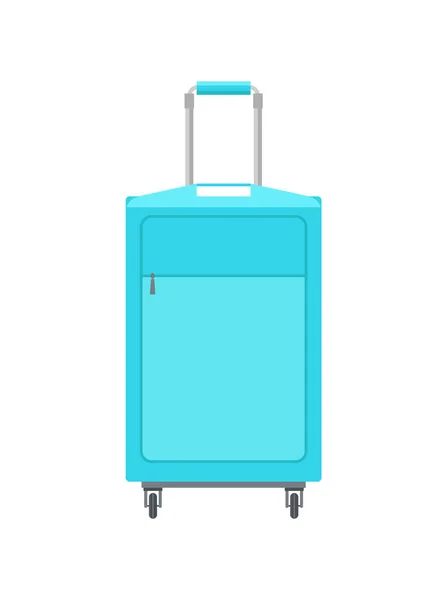 Suitcase Isolated White Background — Stock Vector