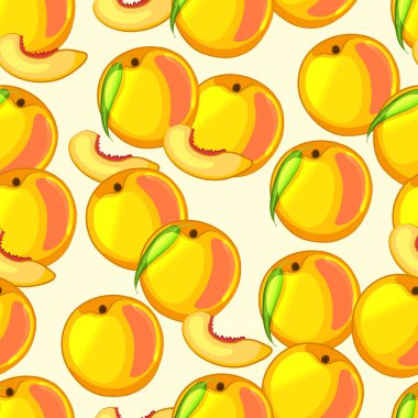 Beyaz arka planda sarı armutlar olan kusursuz bir desen.