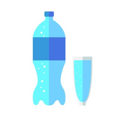 su şişesi ikonu vektör çizimi tasarımı