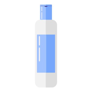 Şampuan şişesinin vektör çizimi