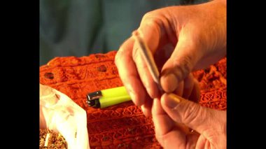 Summer sports shoes dry in the sun after the hike