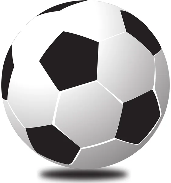 siyah beyaz futbol topu