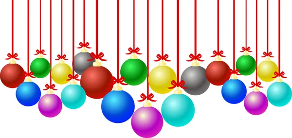 Renkli Noel topları