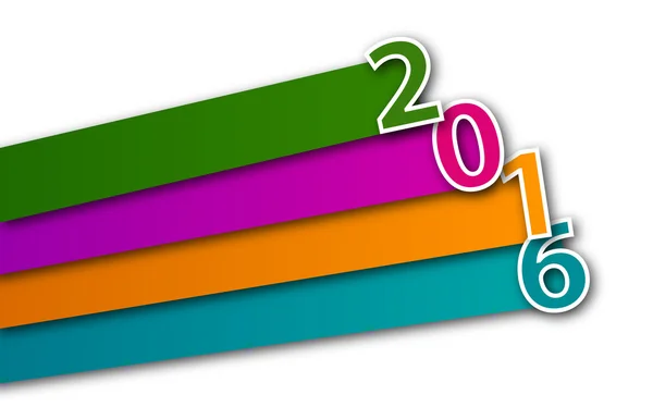 2016 yeni yıl dört renk