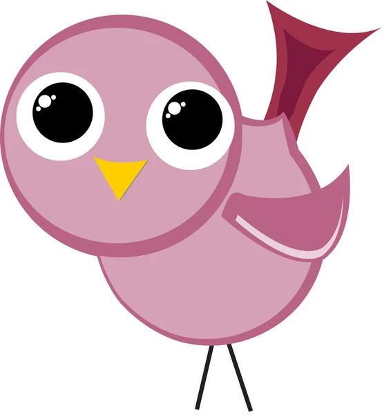 şirin küçük pembe kuş