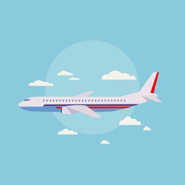 Büyük uçak ile seyahat