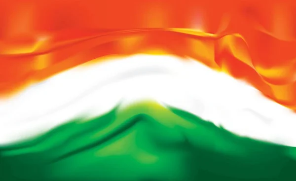 Indian Flag Background Vector Easily Editable Format — Stockvector