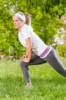 Germe egzersiz kadın