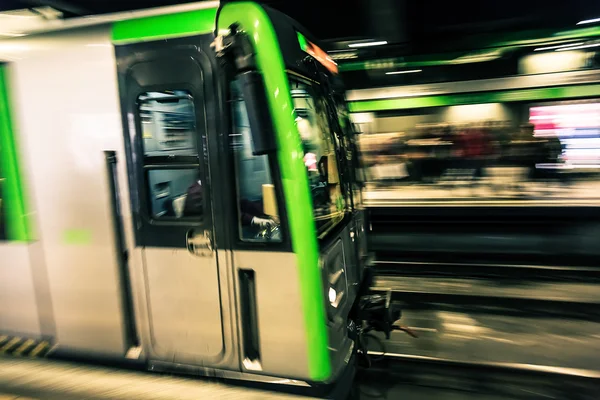 Underground metro station — Stockfoto