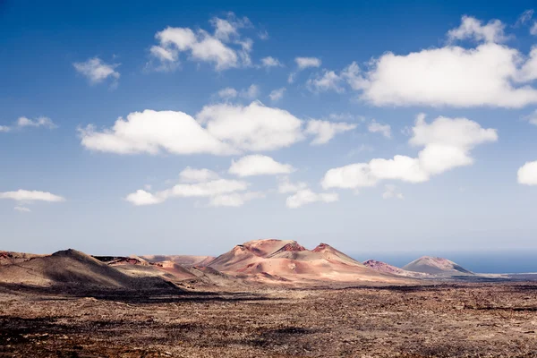 Vulkaniska landskapet. Fuerteventura — Stockfoto