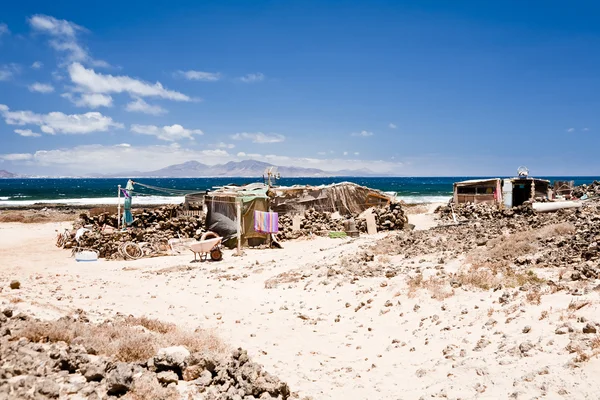 貧しい家。フェルテベントゥラ島 — ストック写真